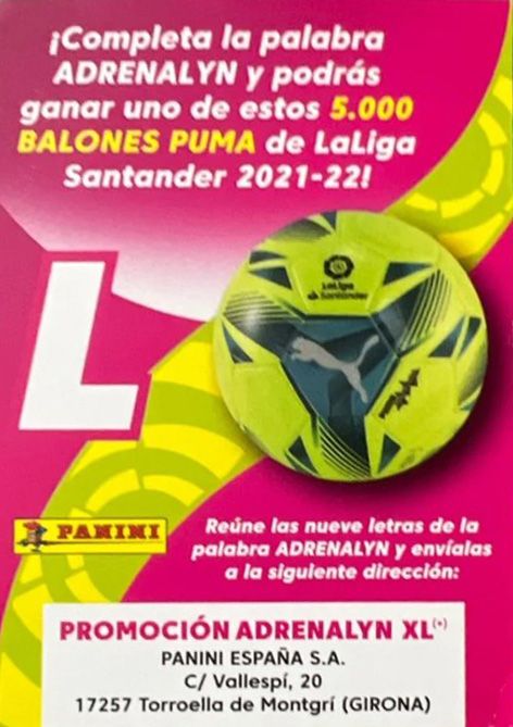 BALÓN PUMA ADRENALINA LA LIGA 2021-22 (Nuevo)