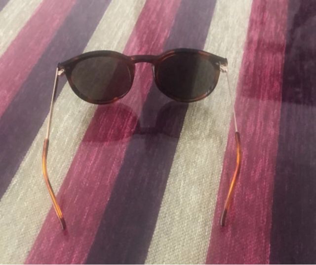 Gafas de sol espejo marrones