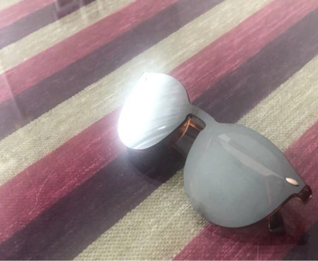 Gafas de sol espejo marrones