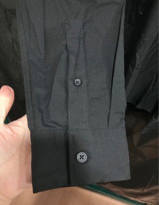 Camisa Zara Negra Talla L