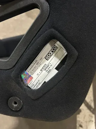 Asiento Sparco Sprint L Negro