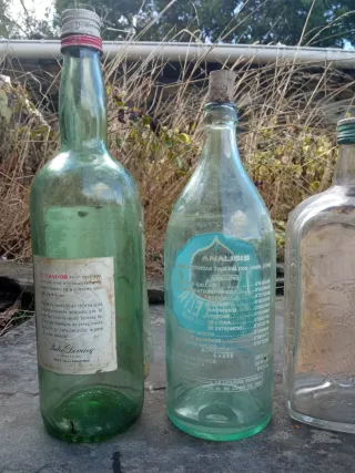 Bottiglie vintage Fundador, Fontecelta, Larios...