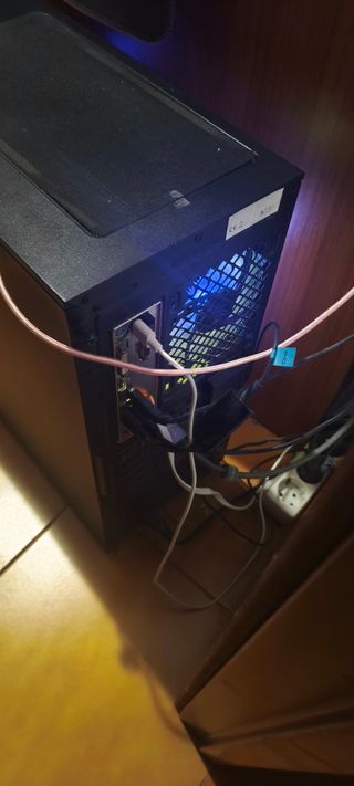 PC Gaming Negro y Azul