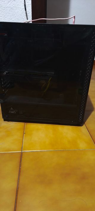 PC Gaming Negro y Azul