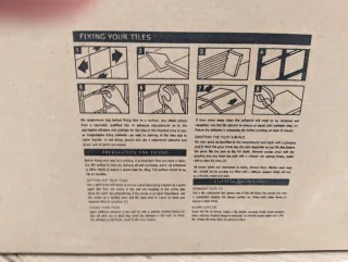 Rebajado! Azulejos blancos nuevos 6m2 baño cocina