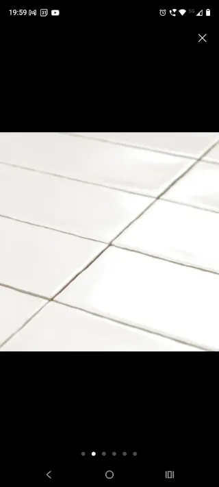 Rebajado! Azulejos blancos nuevos 6m2 baño cocina