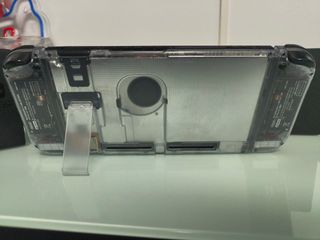 Nintendo Switch Transparente+Joy-Con Extra+Fundas