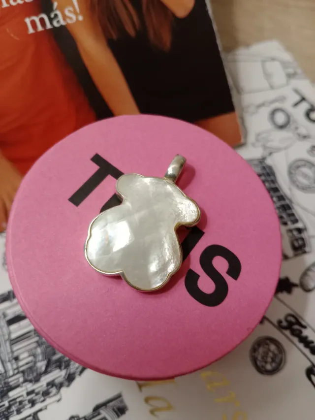 Colgante Tous Nácar Oso