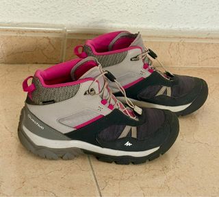 Botas montaña niña Quechua T-36 impermeables