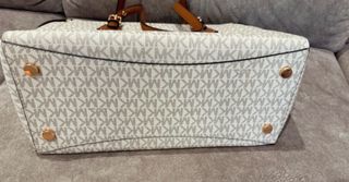 Bolso Michael Kors Blanco y Marrón