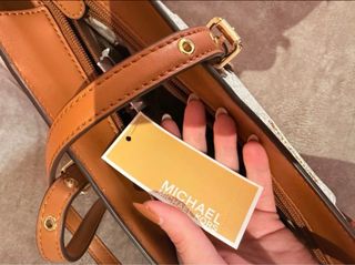 Bolso Michael Kors Blanco y Marrón