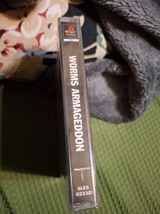 PlayStation 1 Worms Armageddon sigillato