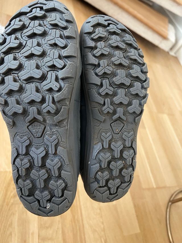 Botas Apres Ski con pelo y cordones