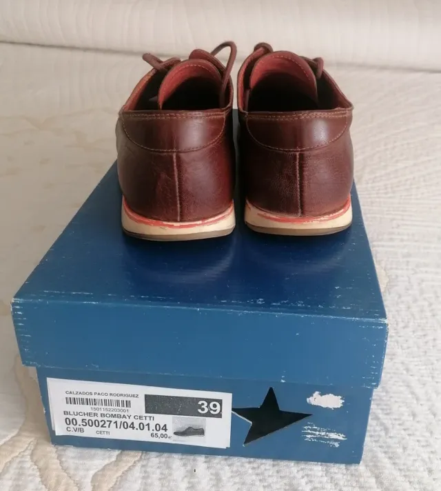 Zapatos Cetti Piel Marrón Talla 39
