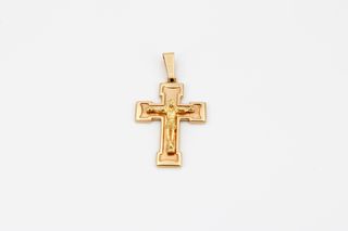 Colgante Cruz Oro 18K