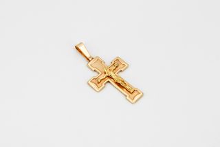 Colgante Cruz Oro 18K
