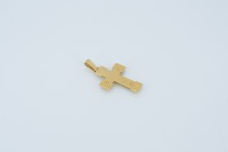 Colgante Cruz Oro 18K