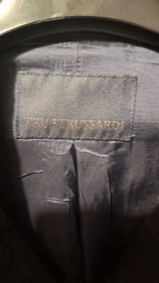 Giacca Caban Trussardi Uomo Nera