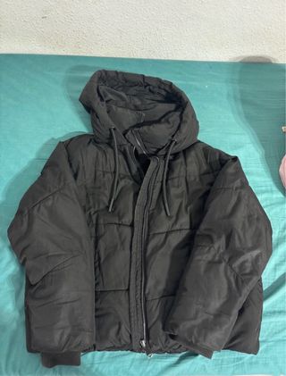 Chaqueta acolchada negra Zara