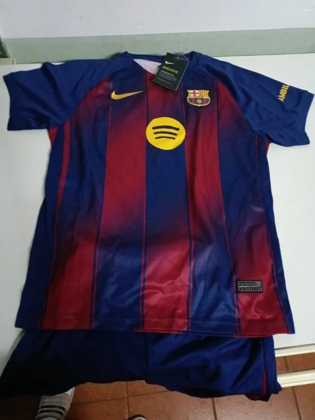 Equipación Barça Infantil