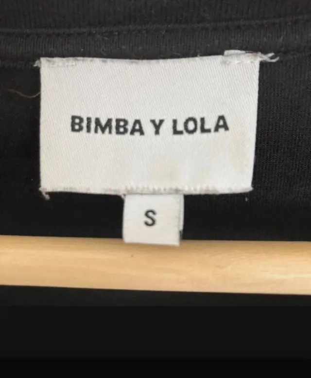 Camiseta manga corta con lentejuelas Bimba y Lola