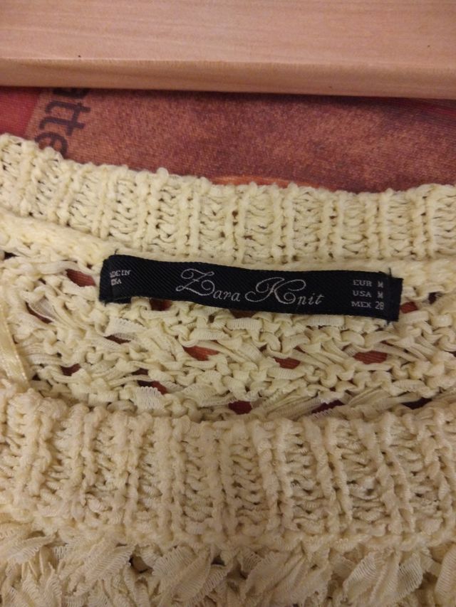 Jersey rejilla amarillo .50 de hombros y65 de larg