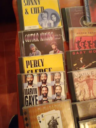 Lote CDs Variados Blues, Jazz, Soul, 35 unidades.