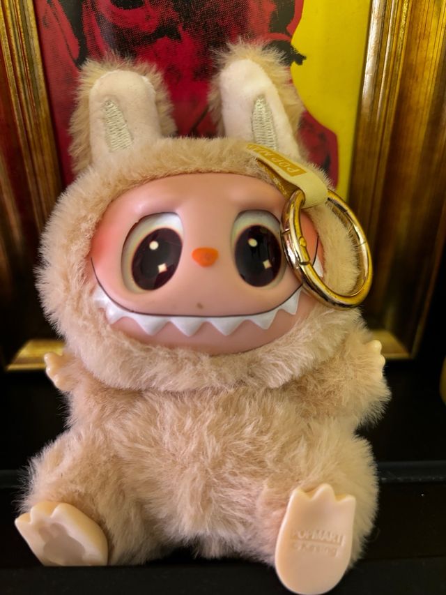 LABUBU Peluche con Anello Portachiavi