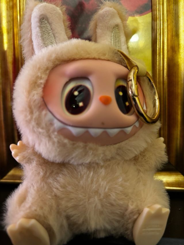 LABUBU Peluche con Anello Portachiavi