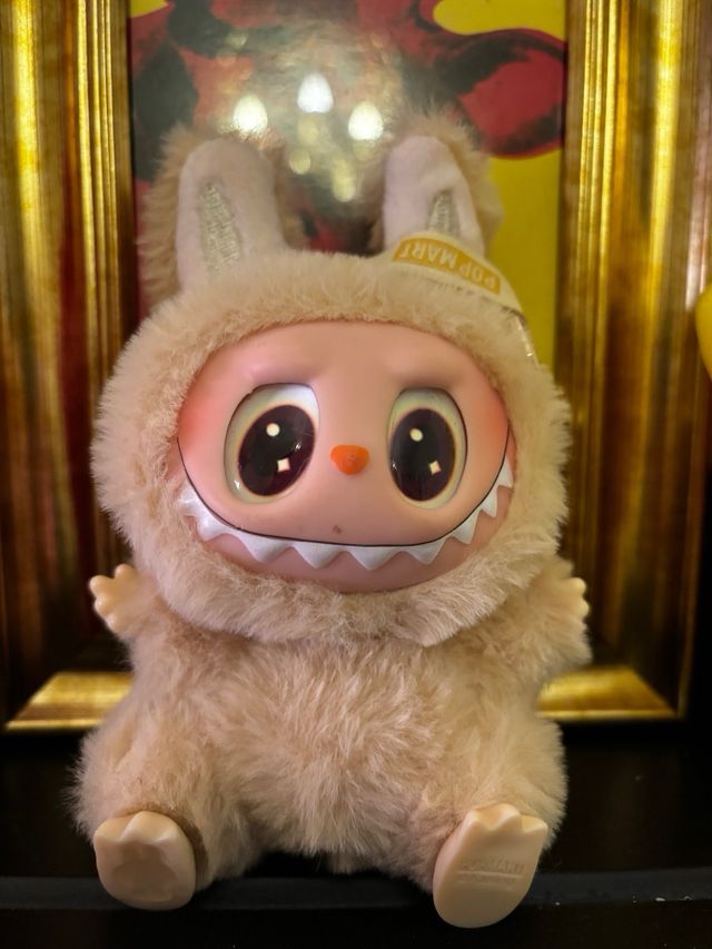 LABUBU Peluche con Anello Portachiavi