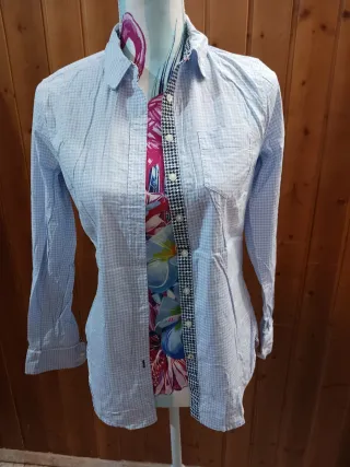 Camisa Tommy Hilfiger Mujer Azul