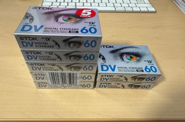 Cintas MiniDV TDK 60 Minutos