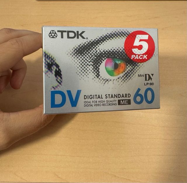 Cintas MiniDV TDK 60 Minutos