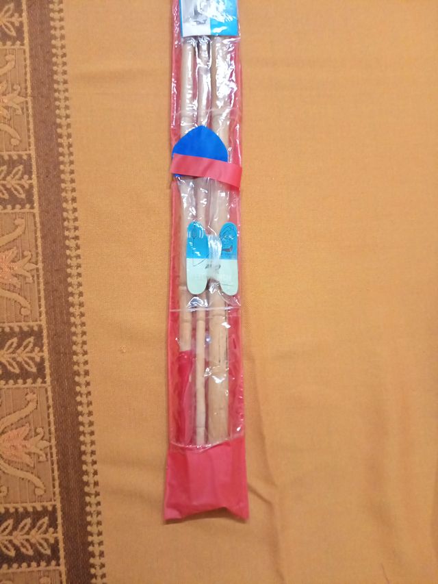 Caña de pescar vintage infantil