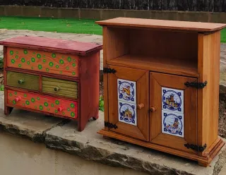 Mueble pequeño decorativo madera