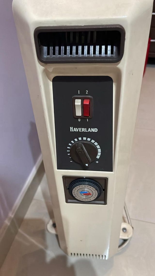Radiador eléctrico beige