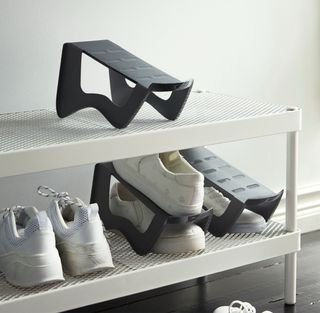 Soporte Organizador Gris de Plástico