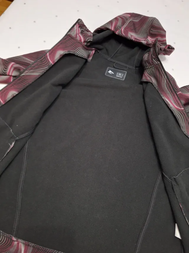 Chaqueta softshell mujer con capucha, 
Polar inter