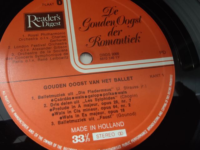 Vinilo Gouden oost van het ballet
