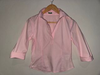 Camisa rosa United Colors of Benetton Talla XS