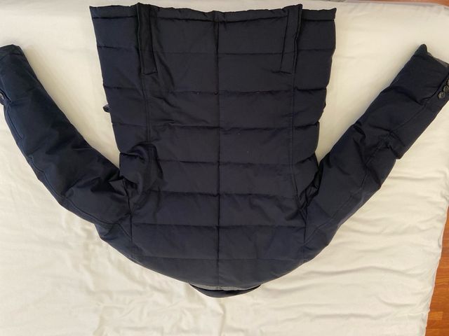 Abrigo Massimo Dutti Azul/Gris