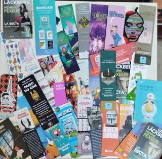 Lote 40 marcapáginas variados