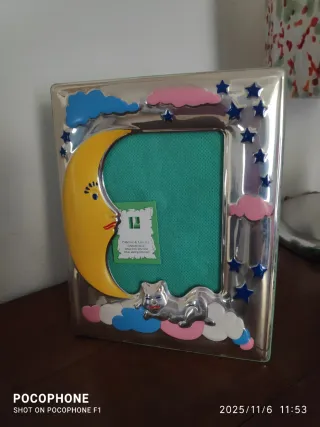 Cornice porta foto in argento Paterna e Livi