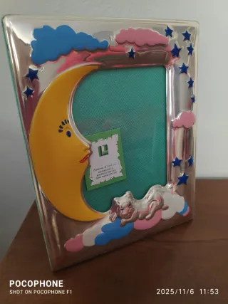 Cornice porta foto in argento Paterna e Livi