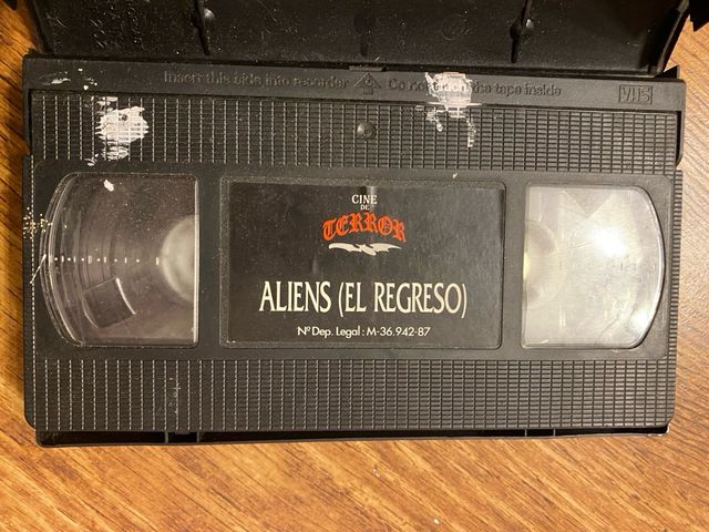 VHS Aliens El Regreso (Sci-Fi/Terror)