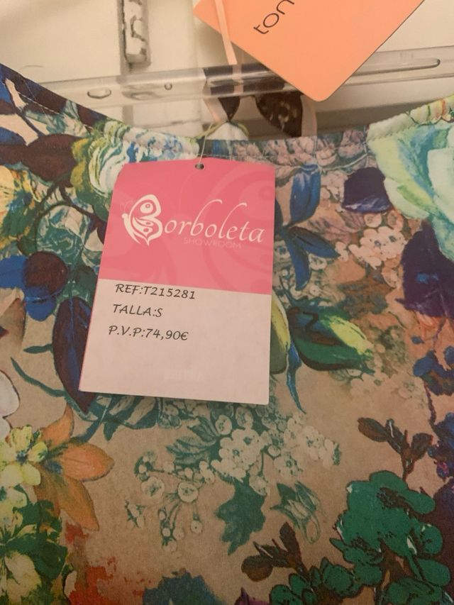 Vestido Borbayela Raso Talla M