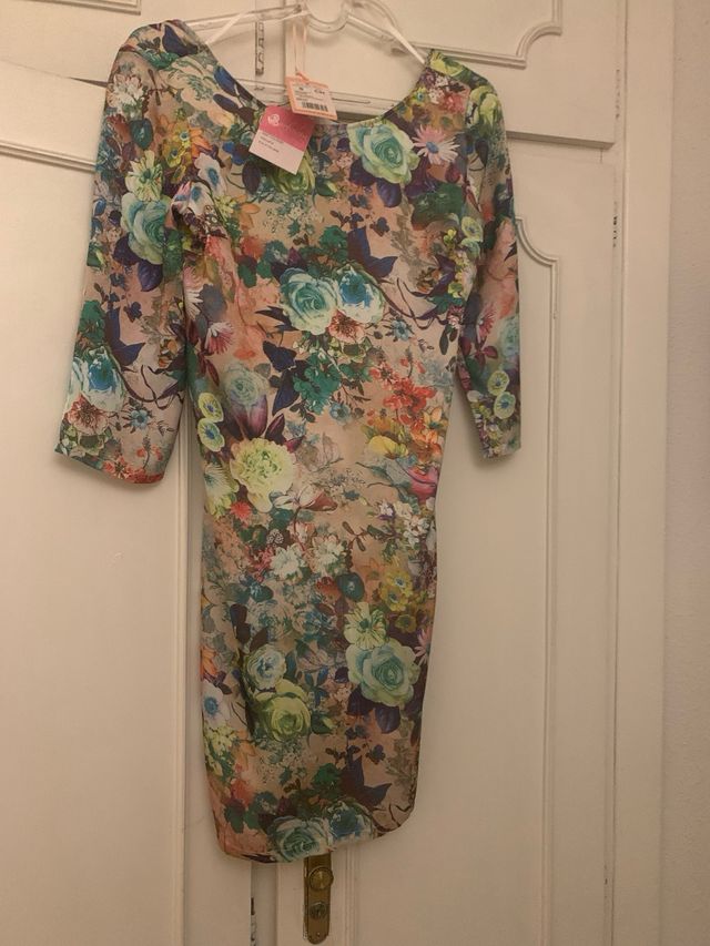 Vestido Borbayela Raso Talla M