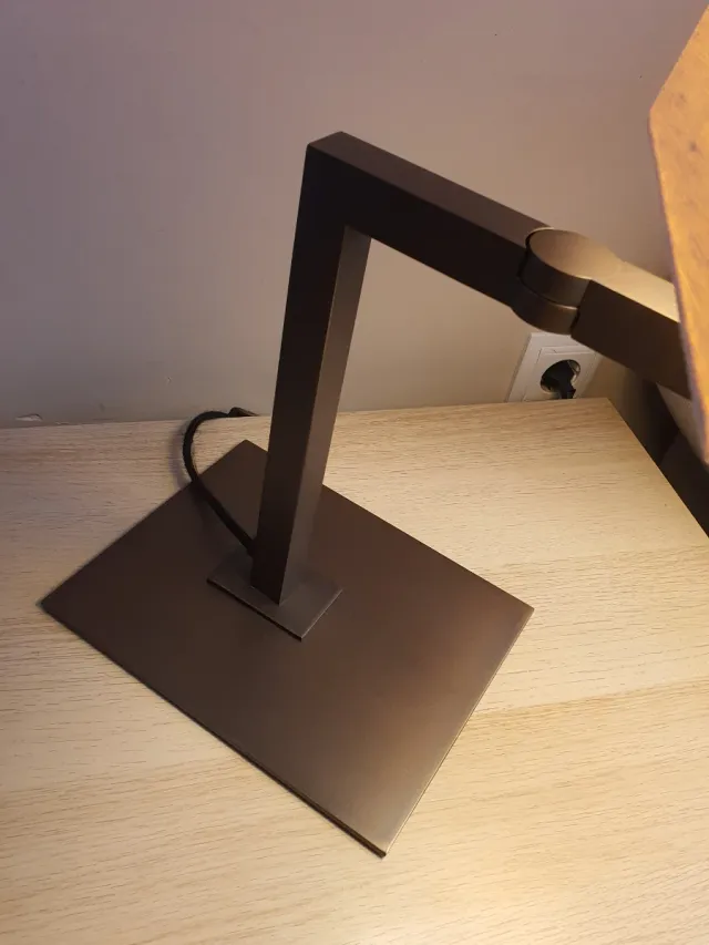 Lámpara de mesa Contardi Metal y Tela