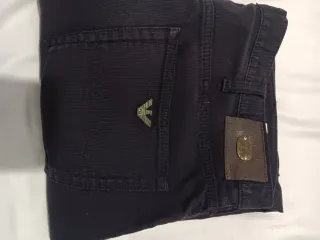 Pantalón tipo vaquero Armani, Hombre Talla 38 negr