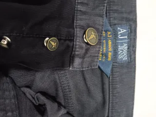 Pantalón tipo vaquero Armani, Hombre Talla 38 negr